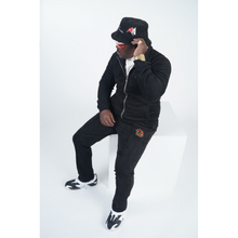 Load image into Gallery viewer, Logo Tracksuit- Black
