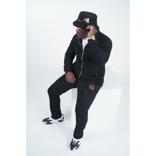 Logo Tracksuit- Black